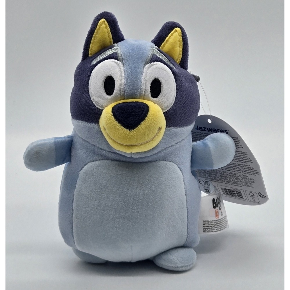 Squishmallows HugMees‎ Bluey Dog Plush 7 Inch Kids Cartoon Stuffed Toy NWT